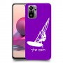 גלישת מפרש כיסוי מגן קשיח בעיצוב אישי עם השם שלך ל Xiaomi Redmi Note 10S יחידה אחת סקרין מובייל