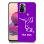 שחקן כדורעף כיסוי מגן קשיח בעיצוב אישי עם השם שלך ל Xiaomi Redmi Note 10S יחידה אחת סקרין מובייל