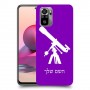 טלסקופ כיסוי מגן קשיח בעיצוב אישי עם השם שלך ל Xiaomi Redmi Note 10S יחידה אחת סקרין מובייל
