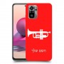 חצוצרה כיסוי מגן קשיח בעיצוב אישי עם השם שלך ל Xiaomi Redmi Note 10S יחידה אחת סקרין מובייל