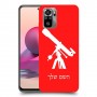 טלסקופ כיסוי מגן קשיח בעיצוב אישי עם השם שלך ל Xiaomi Redmi Note 10S יחידה אחת סקרין מובייל