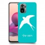 ציפור לבלוע כיסוי מגן קשיח בעיצוב אישי עם השם שלך ל Xiaomi Redmi Note 10S יחידה אחת סקרין מובייל