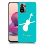 כינור כיסוי מגן קשיח בעיצוב אישי עם השם שלך ל Xiaomi Redmi Note 10S יחידה אחת סקרין מובייל