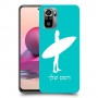 גלישה כיסוי מגן קשיח בעיצוב אישי עם השם שלך ל Xiaomi Redmi Note 10S יחידה אחת סקרין מובייל