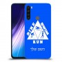 טריאתלון כיסוי מגן קשיח בעיצוב אישי עם השם שלך ל Xiaomi Redmi Note 8 יחידה אחת סקרין מובייל