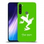 צפרדע טרופית כיסוי מגן קשיח בעיצוב אישי עם השם שלך ל Xiaomi Redmi Note 8 יחידה אחת סקרין מובייל