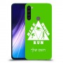 טריאתלון כיסוי מגן קשיח בעיצוב אישי עם השם שלך ל Xiaomi Redmi Note 8 יחידה אחת סקרין מובייל