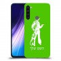 מערב פרוע - קאובוי כיסוי מגן קשיח בעיצוב אישי עם השם שלך ל Xiaomi Redmi Note 8 יחידה אחת סקרין מובייל