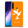 צפרדע טרופית כיסוי מגן קשיח בעיצוב אישי עם השם שלך ל Xiaomi Redmi Note 8 יחידה אחת סקרין מובייל