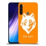 זאב כיסוי מגן קשיח בעיצוב אישי עם השם שלך ל Xiaomi Redmi Note 8 יחידה אחת סקרין מובייל