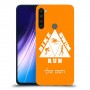 טריאתלון כיסוי מגן קשיח בעיצוב אישי עם השם שלך ל Xiaomi Redmi Note 8 יחידה אחת סקרין מובייל