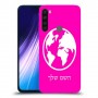 עולם כיסוי מגן קשיח בעיצוב אישי עם השם שלך ל Xiaomi Redmi Note 8 יחידה אחת סקרין מובייל