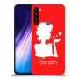 אישה אהבה כיסוי מגן קשיח בעיצוב אישי עם השם שלך ל Xiaomi Redmi Note 8 יחידה אחת סקרין מובייל