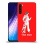 מערב פרוע - קאובוי כיסוי מגן קשיח בעיצוב אישי עם השם שלך ל Xiaomi Redmi Note 8 יחידה אחת סקרין מובייל