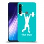 הרמת משקולות כיסוי מגן קשיח בעיצוב אישי עם השם שלך ל Xiaomi Redmi Note 8 יחידה אחת סקרין מובייל