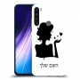 אישה אהבה כיסוי מגן קשיח בעיצוב אישי עם השם שלך ל Xiaomi Redmi Note 8 יחידה אחת סקרין מובייל