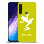 צפרדע טרופית כיסוי מגן קשיח בעיצוב אישי עם השם שלך ל Xiaomi Redmi Note 8 יחידה אחת סקרין מובייל