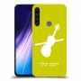 כינור כיסוי מגן קשיח בעיצוב אישי עם השם שלך ל Xiaomi Redmi Note 8 יחידה אחת סקרין מובייל