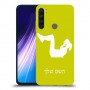 אימון ספורט - אישה כיסוי מגן קשיח בעיצוב אישי עם השם שלך ל Xiaomi Redmi Note 8 יחידה אחת סקרין מובייל