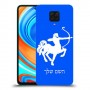 קשת כיסוי מגן קשיח בעיצוב אישי עם השם שלך ל Xiaomi Redmi Note 9 Pro יחידה אחת סקרין מובייל