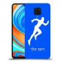 רץ כיסוי מגן קשיח בעיצוב אישי עם השם שלך ל Xiaomi Redmi Note 9 Pro יחידה אחת סקרין מובייל