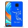 שחקן כדורעף כיסוי מגן קשיח בעיצוב אישי עם השם שלך ל Xiaomi Redmi Note 9 Pro יחידה אחת סקרין מובייל