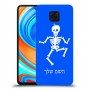 שלד כיסוי מגן קשיח בעיצוב אישי עם השם שלך ל Xiaomi Redmi Note 9 Pro יחידה אחת סקרין מובייל