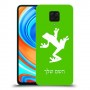 צפרדע טרופית כיסוי מגן קשיח בעיצוב אישי עם השם שלך ל Xiaomi Redmi Note 9 Pro יחידה אחת סקרין מובייל