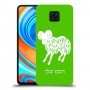 טלה כיסוי מגן קשיח בעיצוב אישי עם השם שלך ל Xiaomi Redmi Note 9 Pro יחידה אחת סקרין מובייל
