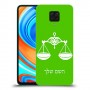מאזניים כיסוי מגן קשיח בעיצוב אישי עם השם שלך ל Xiaomi Redmi Note 9 Pro יחידה אחת סקרין מובייל
