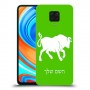 שור כיסוי מגן קשיח בעיצוב אישי עם השם שלך ל Xiaomi Redmi Note 9 Pro יחידה אחת סקרין מובייל