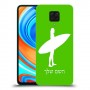 גלישה כיסוי מגן קשיח בעיצוב אישי עם השם שלך ל Xiaomi Redmi Note 9 Pro יחידה אחת סקרין מובייל