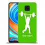 הרמת משקולות כיסוי מגן קשיח בעיצוב אישי עם השם שלך ל Xiaomi Redmi Note 9 Pro יחידה אחת סקרין מובייל