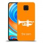 חצוצרה כיסוי מגן קשיח בעיצוב אישי עם השם שלך ל Xiaomi Redmi Note 9 Pro יחידה אחת סקרין מובייל