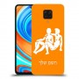תאומים כיסוי מגן קשיח בעיצוב אישי עם השם שלך ל Xiaomi Redmi Note 9 Pro יחידה אחת סקרין מובייל