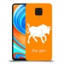 שור כיסוי מגן קשיח בעיצוב אישי עם השם שלך ל Xiaomi Redmi Note 9 Pro יחידה אחת סקרין מובייל
