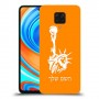 פסל החירות כיסוי מגן קשיח בעיצוב אישי עם השם שלך ל Xiaomi Redmi Note 9 Pro יחידה אחת סקרין מובייל