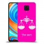 מאזניים כיסוי מגן קשיח בעיצוב אישי עם השם שלך ל Xiaomi Redmi Note 9 Pro יחידה אחת סקרין מובייל