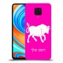 שור כיסוי מגן קשיח בעיצוב אישי עם השם שלך ל Xiaomi Redmi Note 9 Pro יחידה אחת סקרין מובייל
