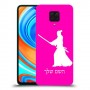 סמוראי כיסוי מגן קשיח בעיצוב אישי עם השם שלך ל Xiaomi Redmi Note 9 Pro יחידה אחת סקרין מובייל