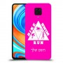 טריאתלון כיסוי מגן קשיח בעיצוב אישי עם השם שלך ל Xiaomi Redmi Note 9 Pro יחידה אחת סקרין מובייל