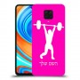 הרמת משקולות כיסוי מגן קשיח בעיצוב אישי עם השם שלך ל Xiaomi Redmi Note 9 Pro יחידה אחת סקרין מובייל
