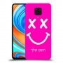 סמיילי כיסוי מגן קשיח בעיצוב אישי עם השם שלך ל Xiaomi Redmi Note 9 Pro יחידה אחת סקרין מובייל