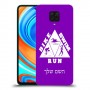 טריאתלון כיסוי מגן קשיח בעיצוב אישי עם השם שלך ל Xiaomi Redmi Note 9 Pro יחידה אחת סקרין מובייל
