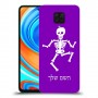 שלד כיסוי מגן קשיח בעיצוב אישי עם השם שלך ל Xiaomi Redmi Note 9 Pro יחידה אחת סקרין מובייל