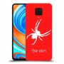 עכביש כיסוי מגן קשיח בעיצוב אישי עם השם שלך ל Xiaomi Redmi Note 9 Pro יחידה אחת סקרין מובייל