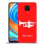 חצוצרה כיסוי מגן קשיח בעיצוב אישי עם השם שלך ל Xiaomi Redmi Note 9 Pro יחידה אחת סקרין מובייל