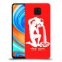 דלי כיסוי מגן קשיח בעיצוב אישי עם השם שלך ל Xiaomi Redmi Note 9 Pro יחידה אחת סקרין מובייל