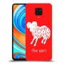 טלה כיסוי מגן קשיח בעיצוב אישי עם השם שלך ל Xiaomi Redmi Note 9 Pro יחידה אחת סקרין מובייל
