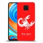 עקרב כיסוי מגן קשיח בעיצוב אישי עם השם שלך ל Xiaomi Redmi Note 9 Pro יחידה אחת סקרין מובייל